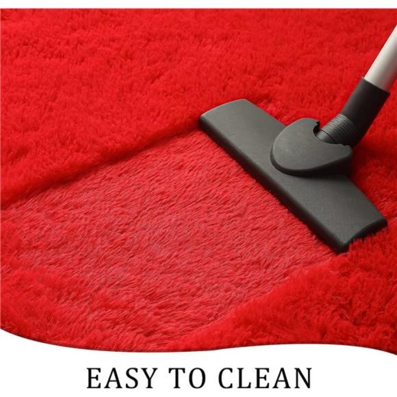 Soft Area Rugs for Bedroom Living Room Plush Fluffy Rug 4x6 Feet, Shag Furry - Picture 6 of 6